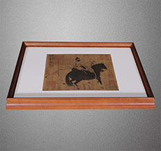 广汉书画装裱配框服务案例